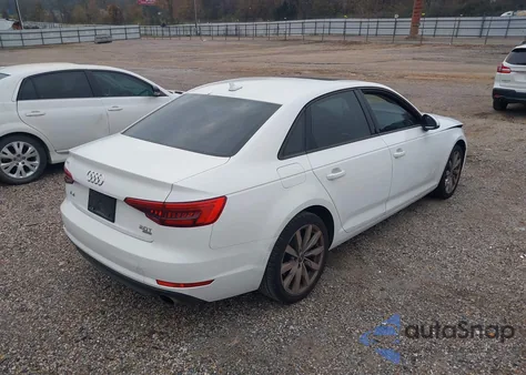 2017 Audi A4 2.0T Ultra Premium z USA, uszkodzony, nr VIN WAUGMAF43HN063169